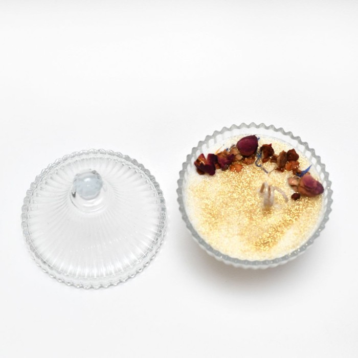 Κερί αρωματικό φυτικό από σόγια ''Carrot Cake'' 10,5x12 