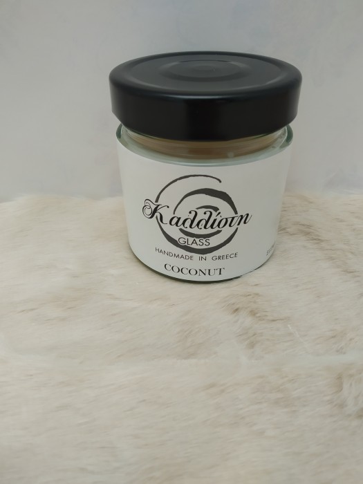 Φυτικό αρωματικό κερί σόγιας ''Coconut'' 212ml Καλλίστη