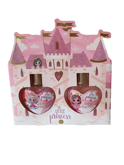Bath set σε κουτί κάστρο με 2Χ 80ml αφρόλουτρο Little princess- Accentra